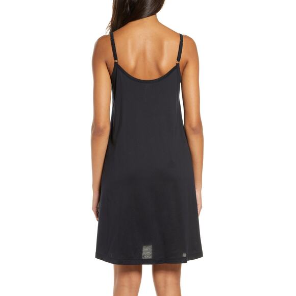 Hanro Juliet Babydoll Chemise Slip Black Sleepwear Loungewear SZ S NWT - Picture 3 of 6